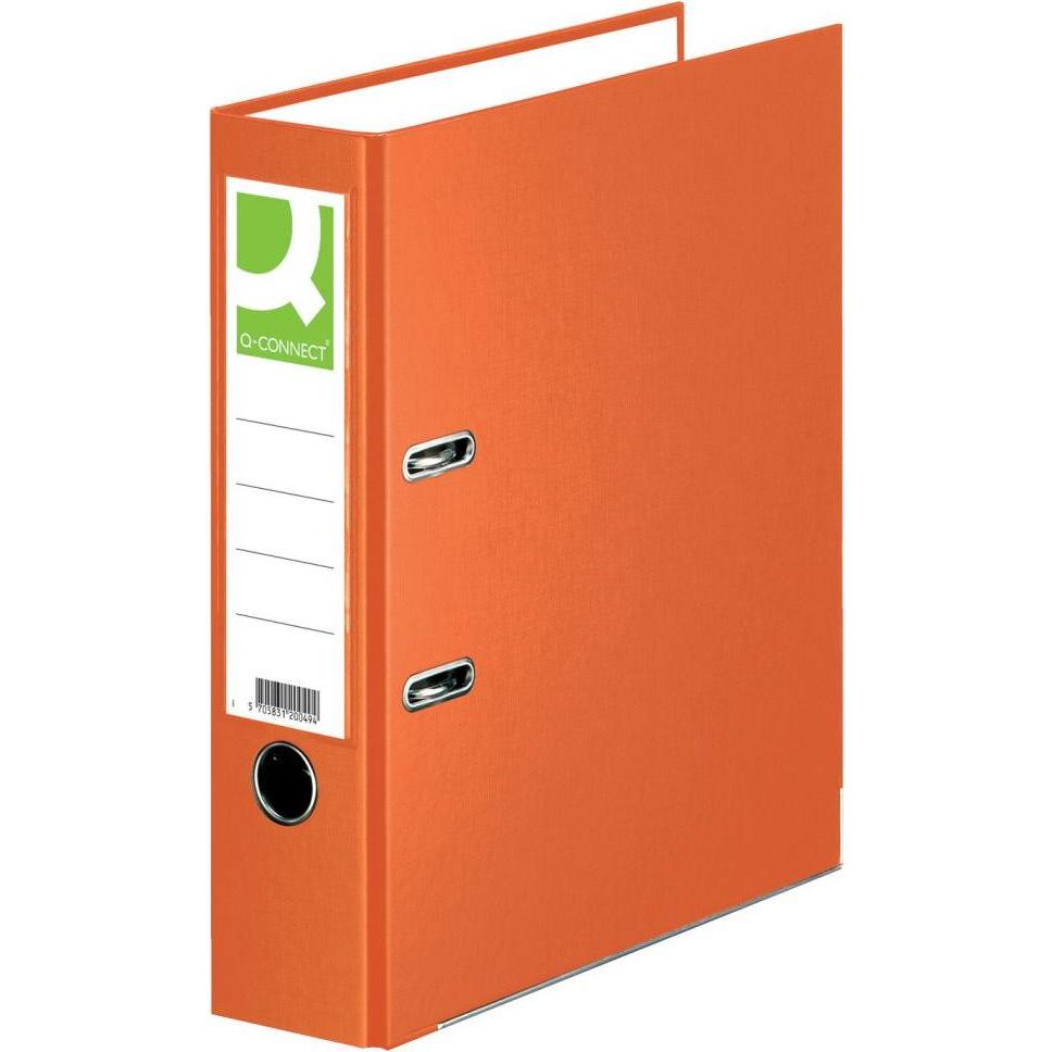 Q-Connect, Ordner, Ordner PP A4 80 mm orange (A4, 80 mm)