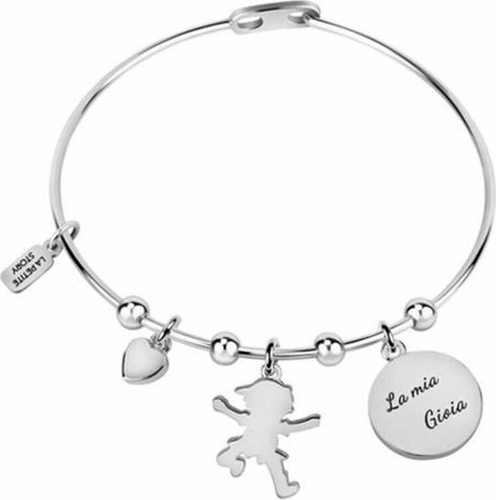 La Petite Story Fashion bracelet with pendants LPS05ASF04 (Edelstahl)
