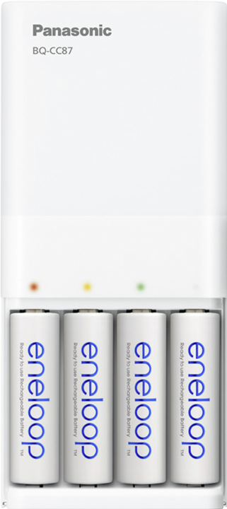 Produktbild Panasonic Eneloop BQ-CC87 (4 Stk., AA, 1900 mAh, Ladegerät inkl. Akku)