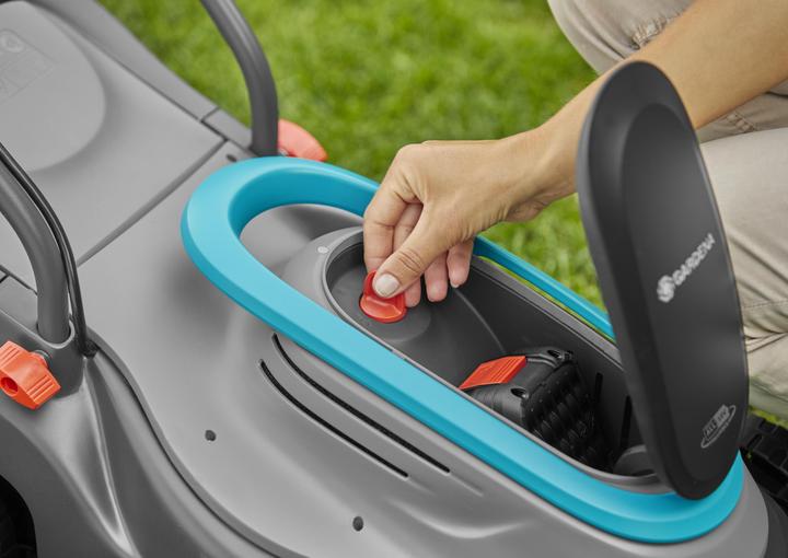 Productafbeelding Gardena Accu Grasmaaier PowerMax 32/18V P4A solo (Oplaadbare batterij)