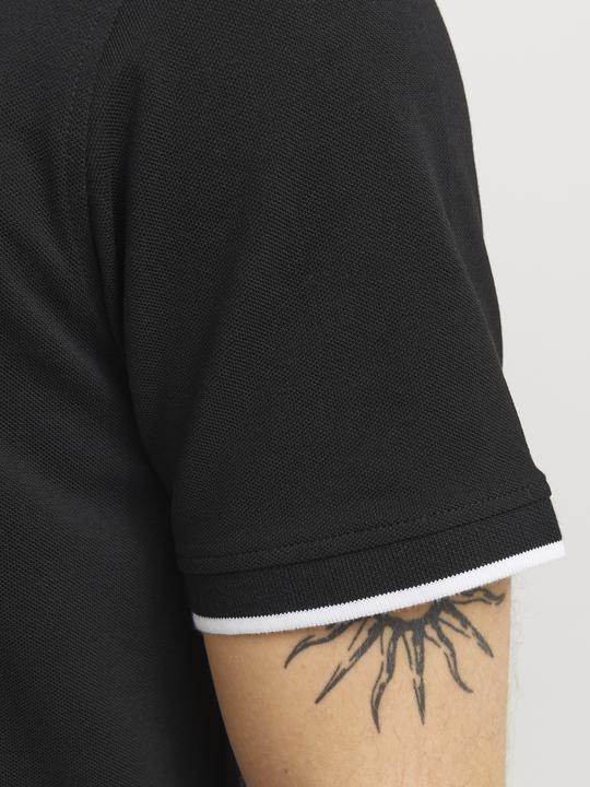 Actual product image Jack & Jones Single-coloured polo collar polo shirt Poloshirt (XL)