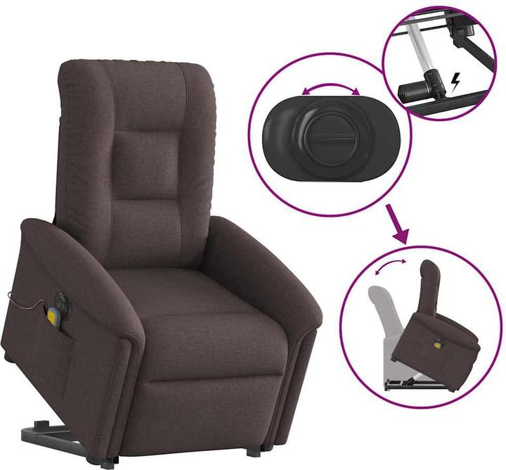 Image du produit vidaXL Massagesessel mit Aufstehhilfe