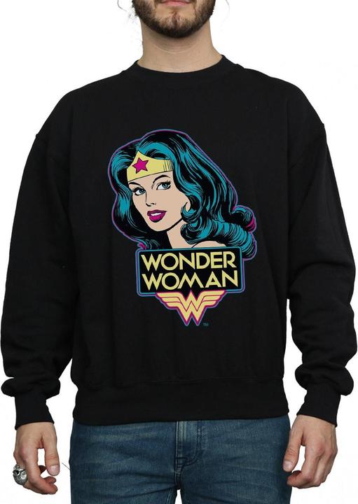 Produktbild Wonder Woman Head Sweatshirt (XL)