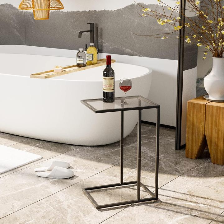 Image du produit Huhote C-förmiger Beistelltisch