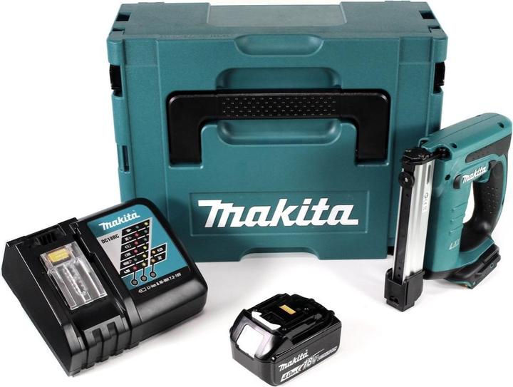 Actual product image Makita DST 221 RM1J Agrafeuse sans fil Li-ion 18 V + Makpac + 1x battery Li-Ion BL 1840 B 4.0 Ah +