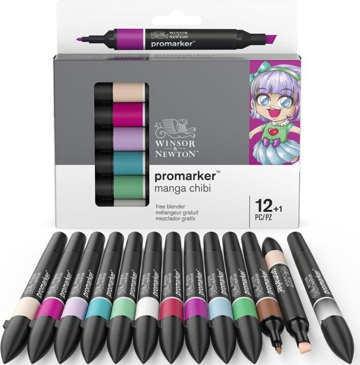 Immagine prodotto Winsor & Newton 884955070666 (Blu, Grigio, Beige, Marrone, Pink, Rosso, Verde, Viola, 13 x)