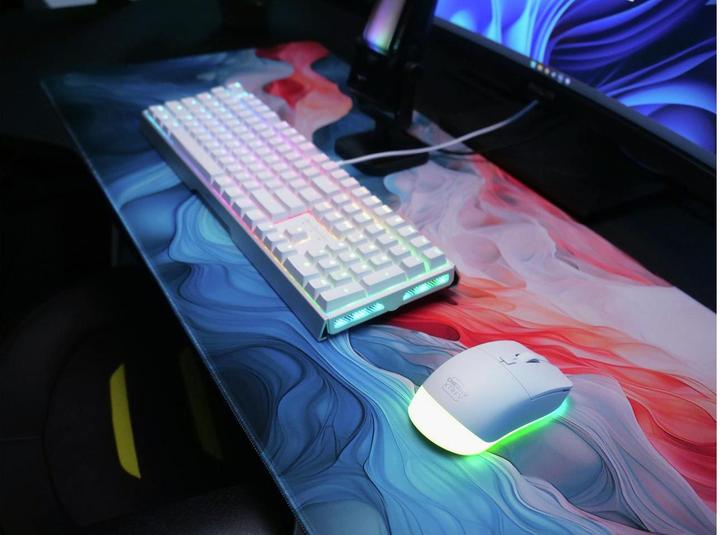 Produktbild CHERRY xtrfy M50 White Wireless Mouse (Kabellos, Kabelgebunden)