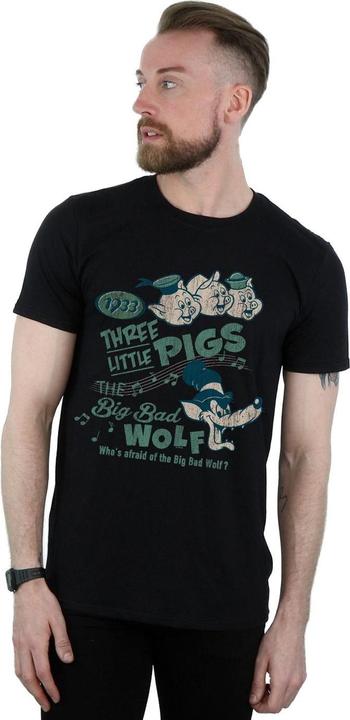 Produktbild Disney Three Little Pigs Who's Afraid Of The Big Bad Wolf TShirt (5XL)