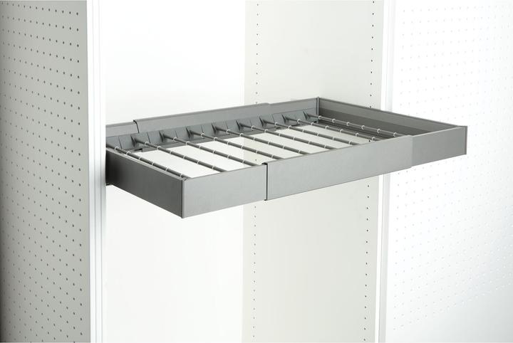 Produktbild Servetto Auszugsrahmen Vorder-/Rückseitenprofil Papillon 560 - 800 mm anthrazit (1 Stk.)