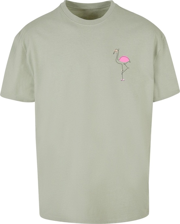 Produktbild Merchcode Flamingo Heavy Oversize Tee - 116897 (L)