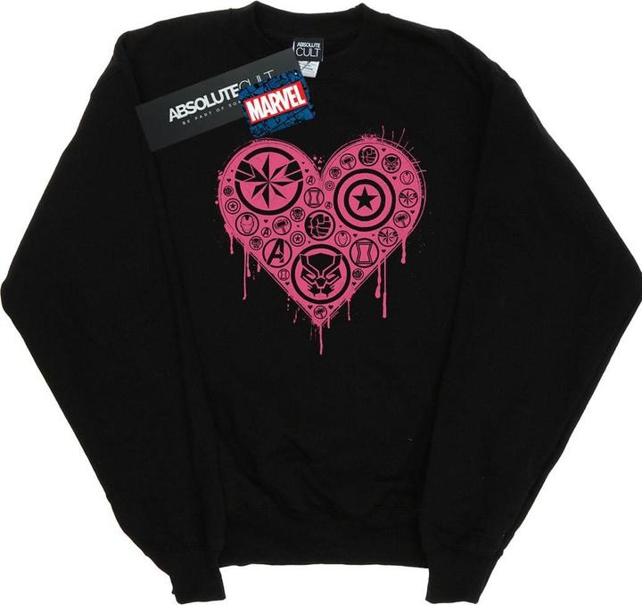 I Heart Avengers Sweatshirt Jungen (152, 158)