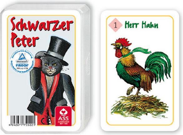 Produktbild ASS Altenburg 22572022 - Schwarzer Peter, Kater Schnurr (DE-Ausgabe) (Deutsch, 2 - 8 Spieler)