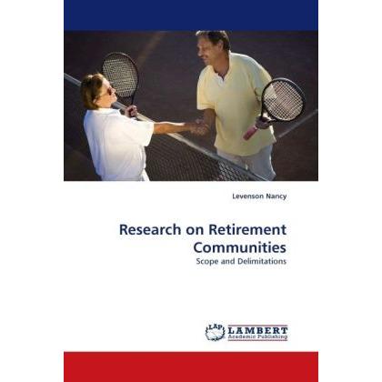 Research on Retirement Communities, Fachbücher von Levenson Nancy