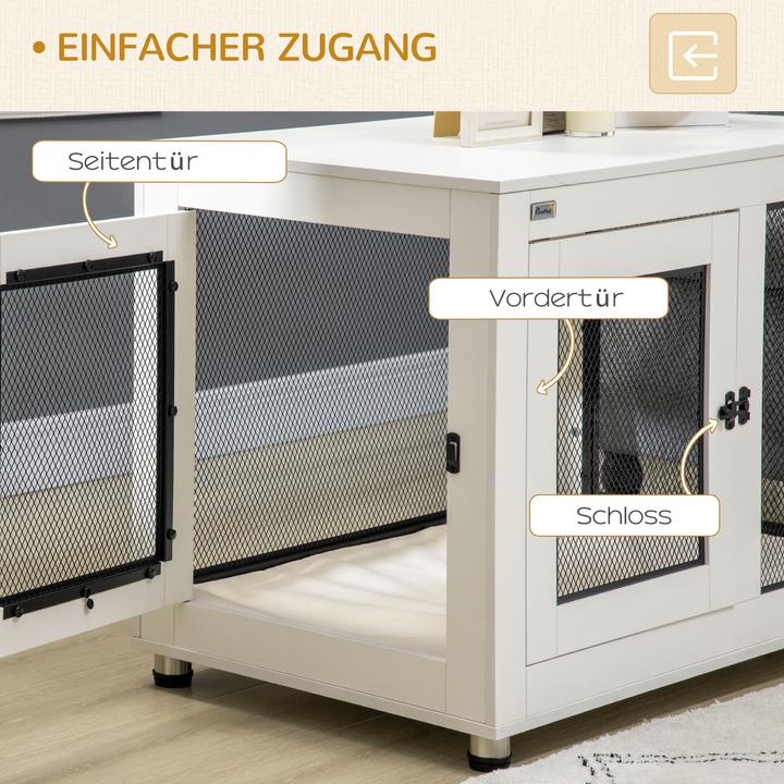 Actual product image PawHut Dog cage with table top (Dog house)