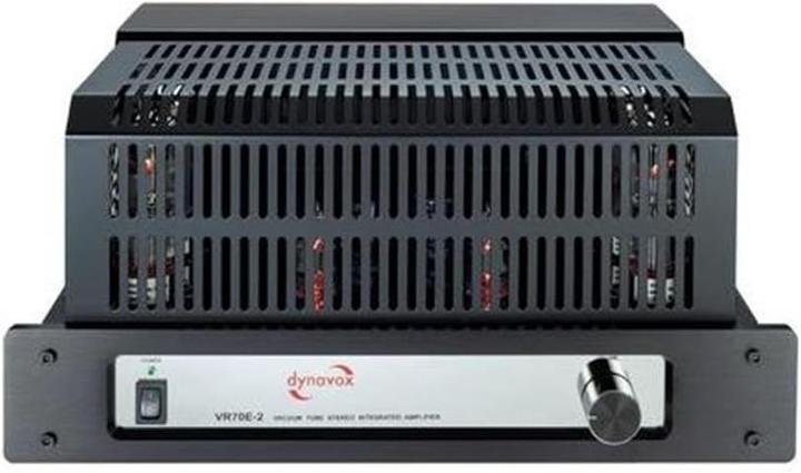 Actual product image Dynavox VR80E chrome tube mono integrated amplifier (Tube amplifier)