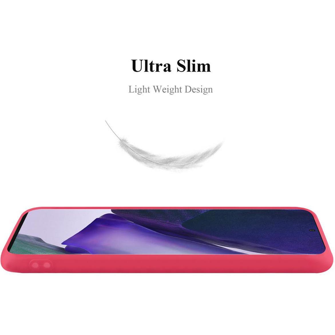 Thumbnail - Cadorabo TPU Candy Cover (Samsung Galaxy Note 20+), Smartphone Hülle, Rot