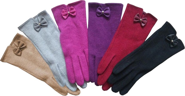 Actual product image Eastern Counties Leather Geri wool blend gloves (One size)