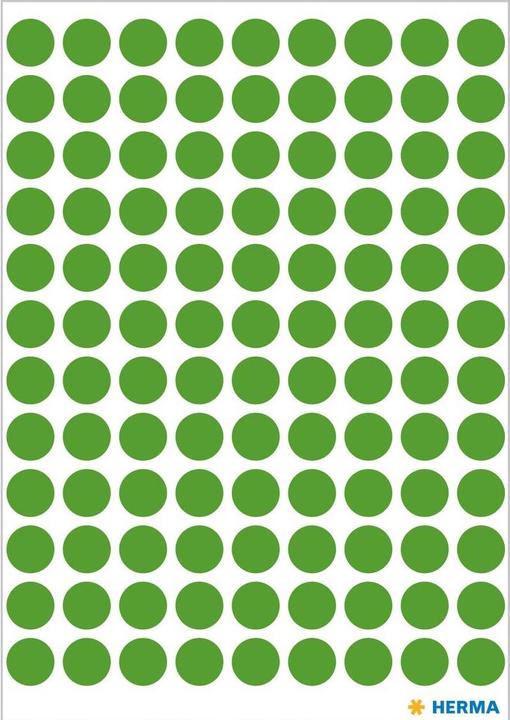 Actual product image HERMA Marking points