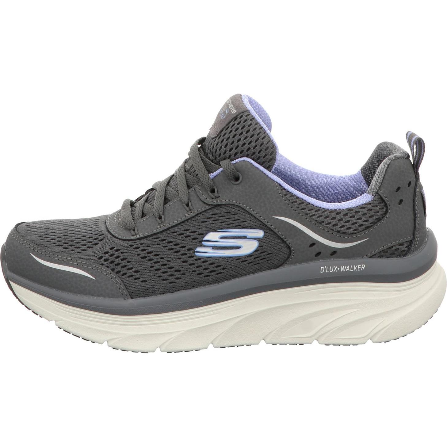 Skechers, Damen, Laufschuhe, D'Lux Walker Infinite Motion Trainingsschuhe Damen (37), Grau