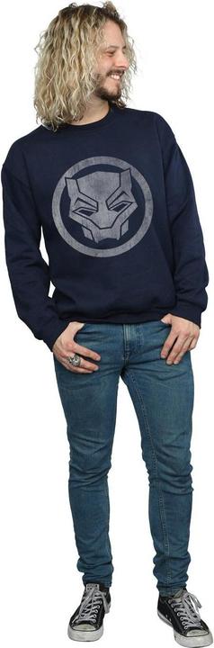 Produktbild Black Panther Distressed Icon Baumwolle Sweatshirt (XXL)