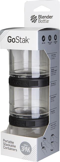 Actual product image Blender Bottle GoStak 3-pack (0.10 l)