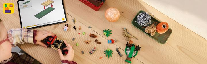 Produktbild LEGO Raptor: Verfolgungsjagd mit dem Geländewagen (LEGO Jurassic World)