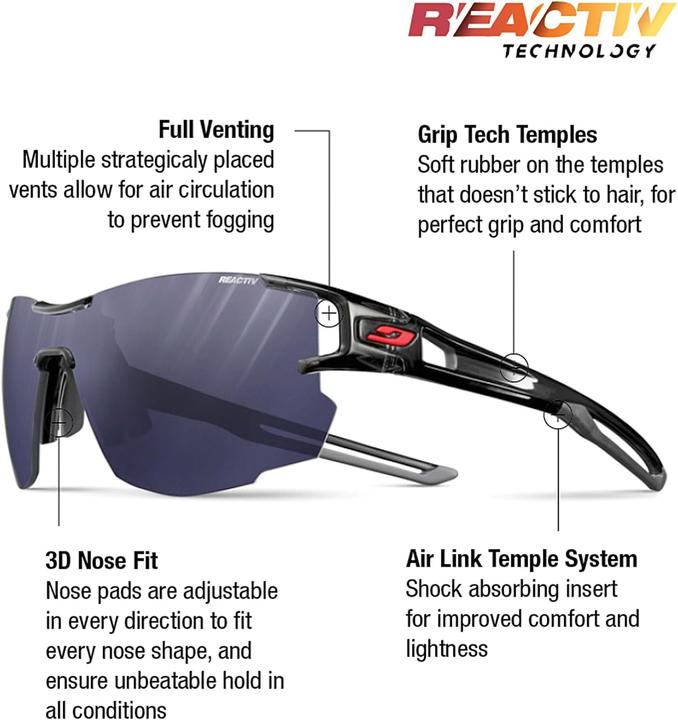 Image du produit Julbo Aerolite Reactiv 0>3 (Noir, Anthracite, Gris)