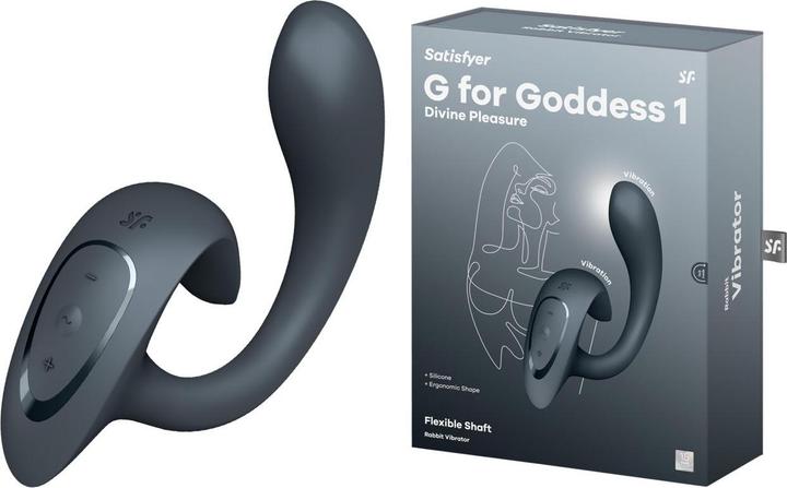 Produktbild Satisfyer G Für Göttin 1 Rabbit Vibrator Dunkelgrau