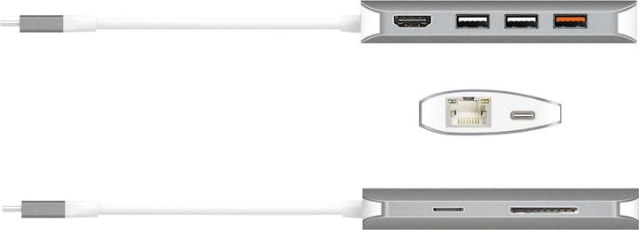 Immagine prodotto j5Create JCD383 (USB-C, 5 porte)