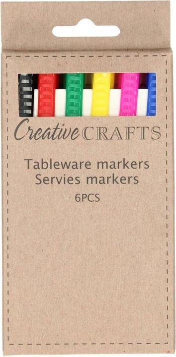Image du produit Creative Craft Group Marqueurs pour porcelaine, 6 pcs. (6 x)