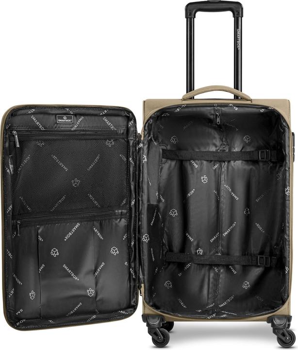 Image du produit Smartbox Edition 04 Set de valises à 4 roulettes 3 pièces avec soufflet extensible (100 l)