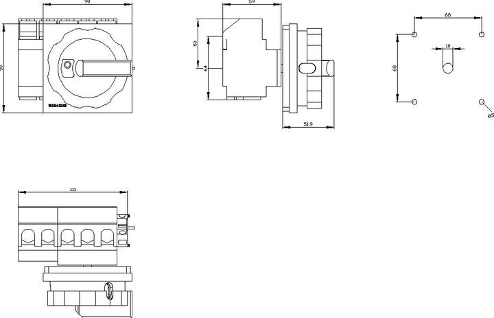 Image du produit Siemens Interrupteur principal SIEM