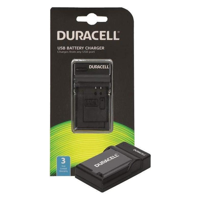 Duracell DRCE12 (Batterijlader voor camera), Stroomvoorziening voor de camera, Zwart