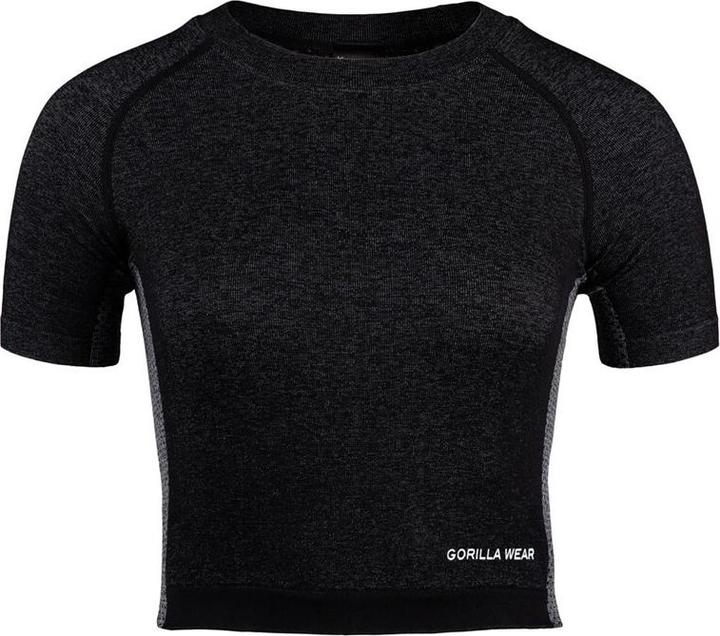 Produktbild Gorilla Wear Selah Seamless Crop Top - schwarz (L)