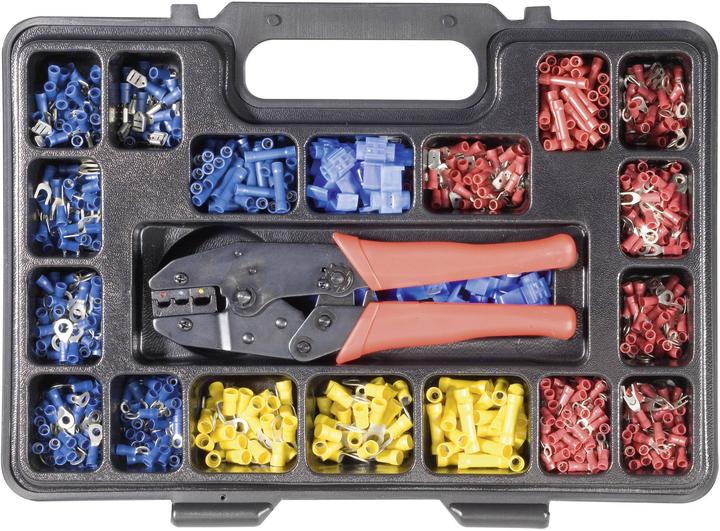 Produktbild Toolcraft Crimpzangen-Set 1004tlg
