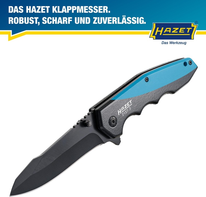Produktbild HAZET Klappmesser 2157-3 ∙ 201 mm (Cutter)