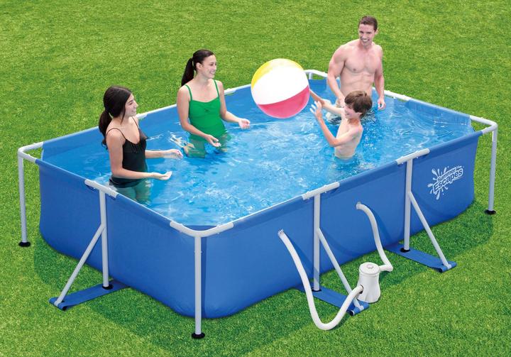 Immagine prodotto Summer Waves Bacino tubolare in acciaio (300 x 201 x 75 cm)