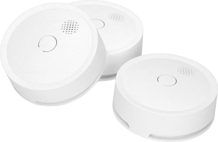 Produktbild Alecto SA63 - Draadloze koppelbare rookmelder 10 jaar, 3 pack, wit