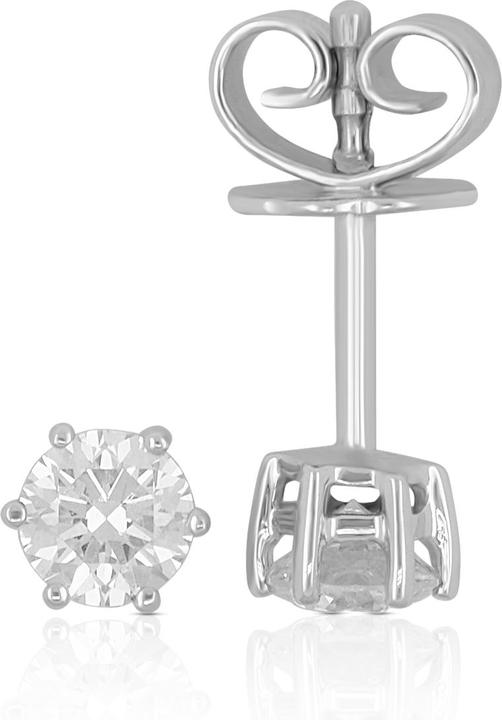 Image du produit Muau Boucles d'oreilles (Or blanc 750)