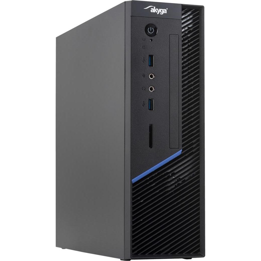 Thumbnail - Akyga AK-202-01BK (Mini-ITX), PC Gehäuse, Schwarz