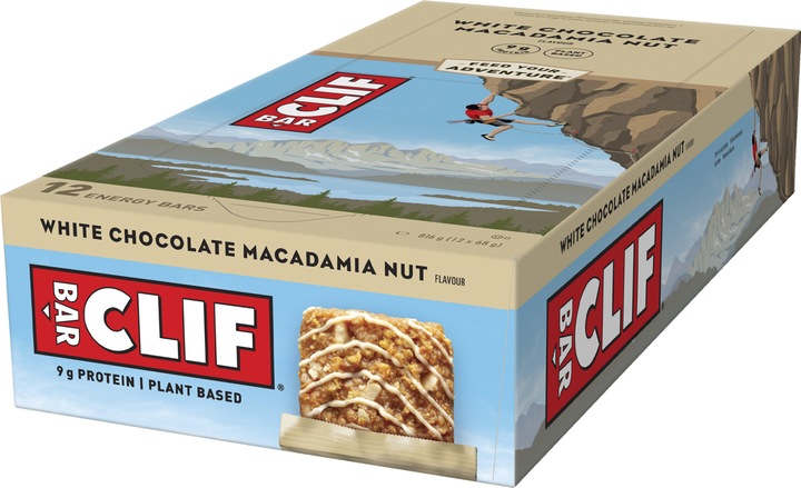 Image du produit Clif Bar Boulon (Noix de macadamia, Chocolat blanc, 12 pcs, 816 g)