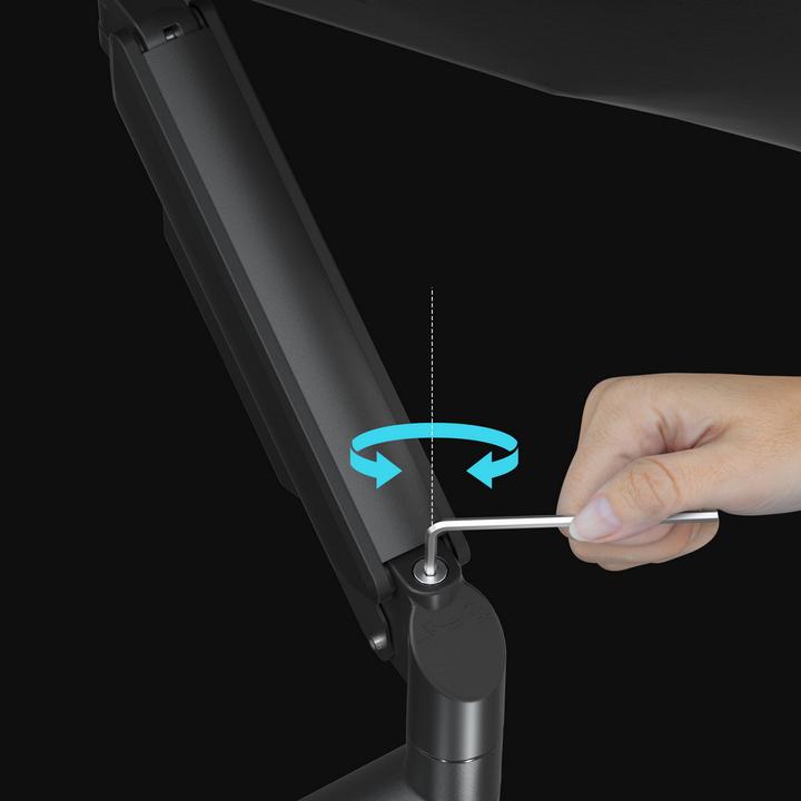 Produktbild Gembird Full-Motion-Schreibtisch Display Montagearm 17 ”-32” Schwarz (Tisch, 32", 10 kg)