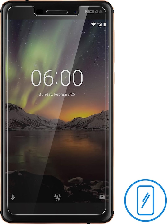 Immagine prodotto Avizar Pellicola cristallina, protezione del display in vetro (1 Pezzo/i, Nokia 6.1)
