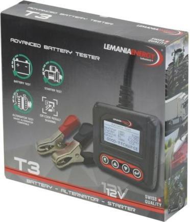 Immagine prodotto Lemania T3 Prof. Prova batteria 12V