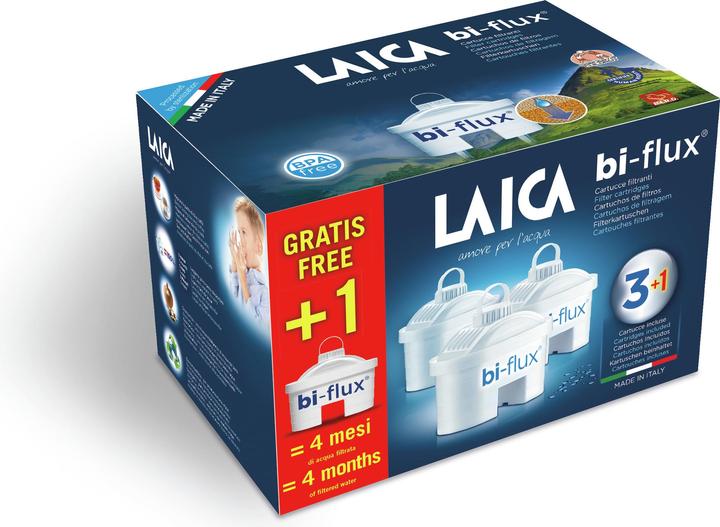Actual product image Laica Bi-Flux filter cartridge 4 pcs. (4x)