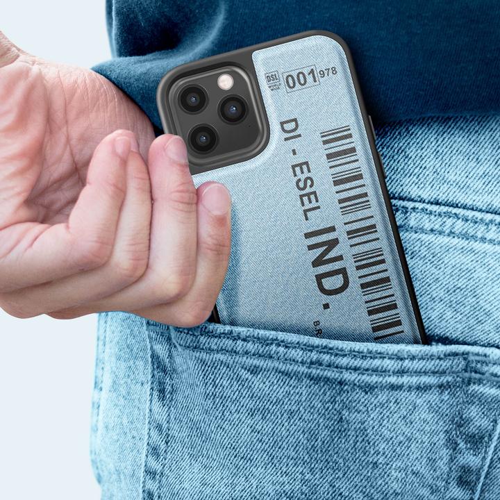 Actual product image Diesel Moulded Case Denim (Apple iPhone 12 Pro)