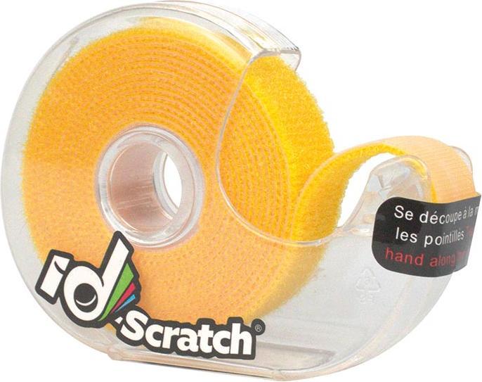 Produktbild PatchSee Klettband-Box ID-SCRATCH Dispender Box Gelb (20 mm)