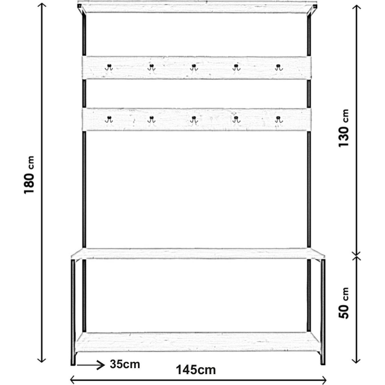 Thumbnail - Kalune Design, Garderobe + Kleiderhaken, Evan