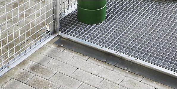Produktbild eurokraft pro Gasflaschen-Gittercontainer
