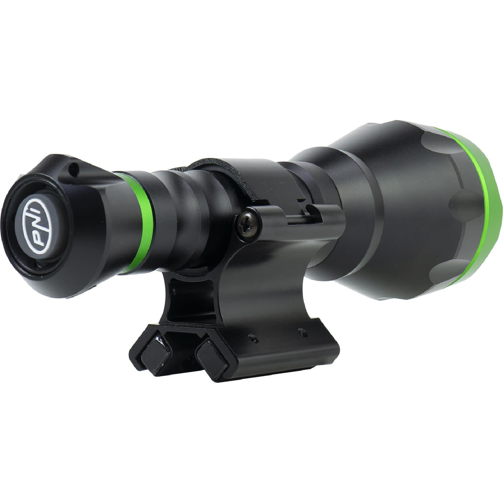 Thumbnail - PNI, Taschenlampe, Adventure F750 Green Light Aluminium-Taschenlampenpaket und FLM33 magnetische Montagehalteru